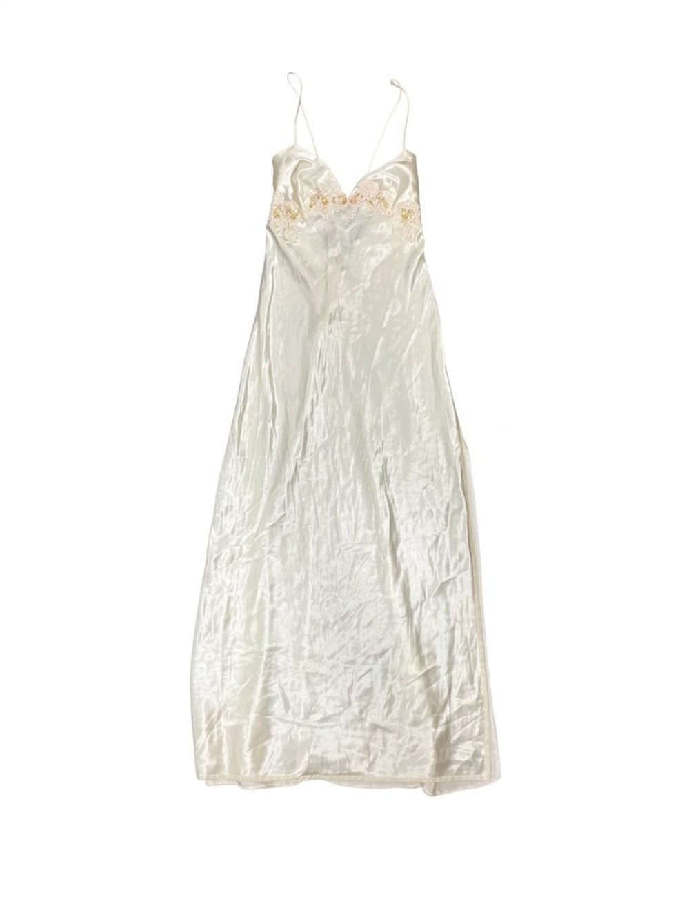 Vintage Y2K Victorias Secret Maxi Slip Dress Balletcore Coquette Romantic
